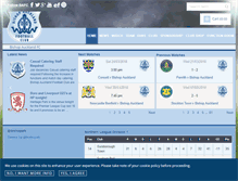 Tablet Screenshot of bishopafc.com